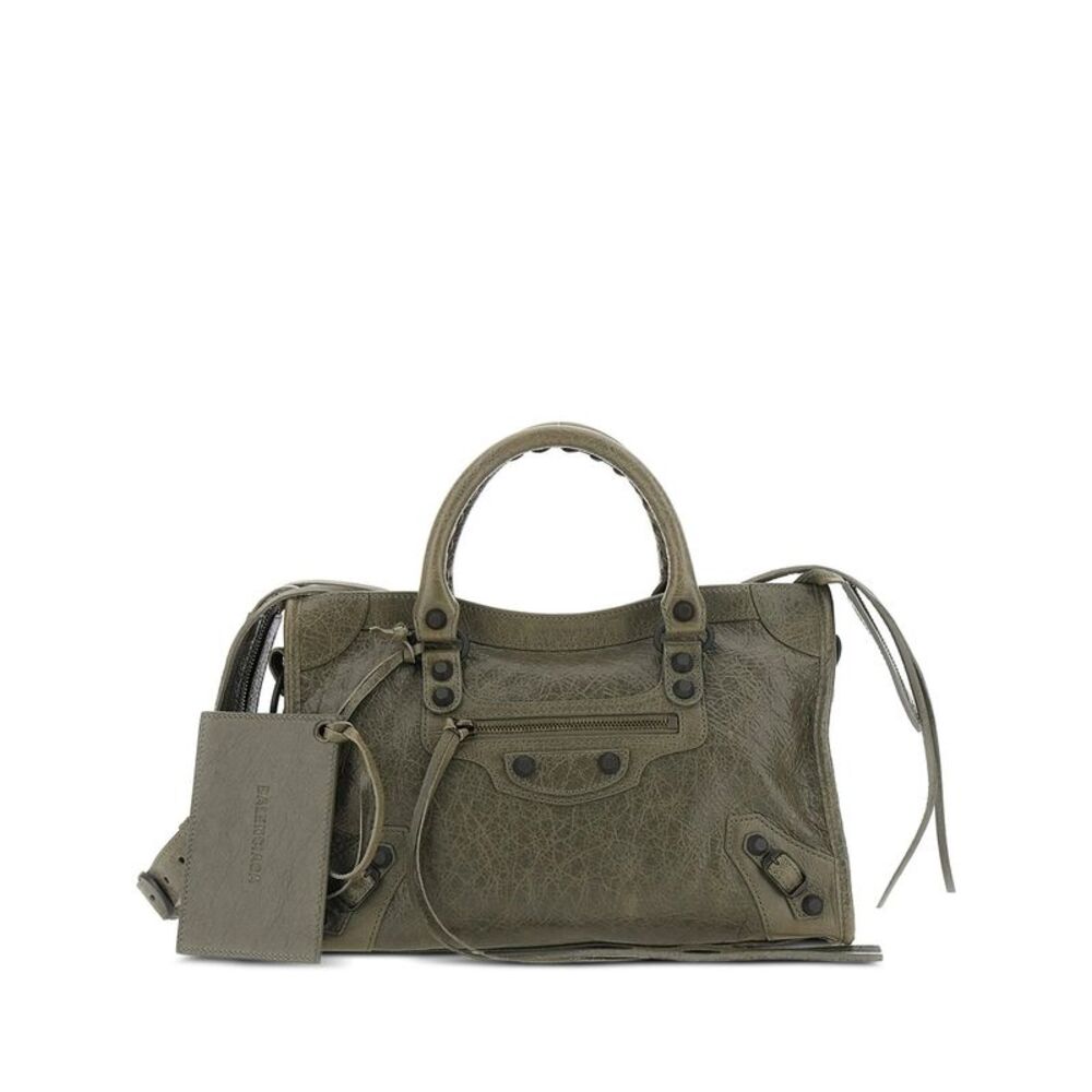 Balenciaga Green Tote Bags Men